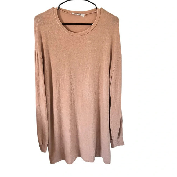 Reformation Jeans Tan Lightweight Sweater Dress - Picture 4 of 5